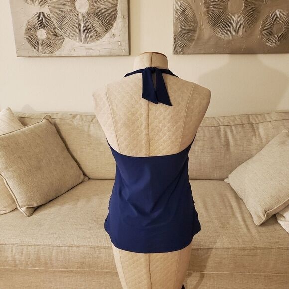 Profile by Gottex Murano V-Neck Halter Tankini Top - Picture 8 of 12